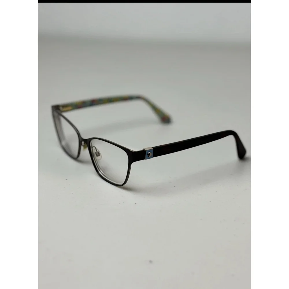 Kate Spade Ivie 009Q Eyeglass Frames Women’s 52-16-140 Floral Temple Glasses - Picture 3 of 12